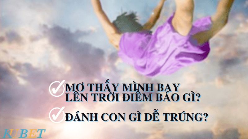Mơ thấy bay lên trời