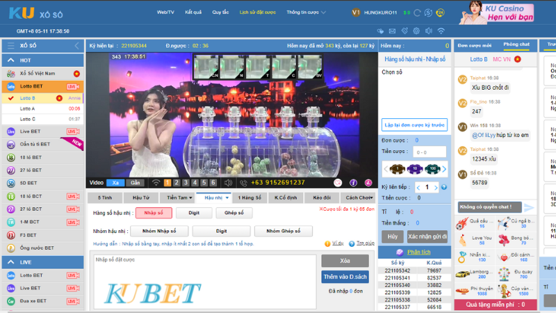 Xổ số Kubet