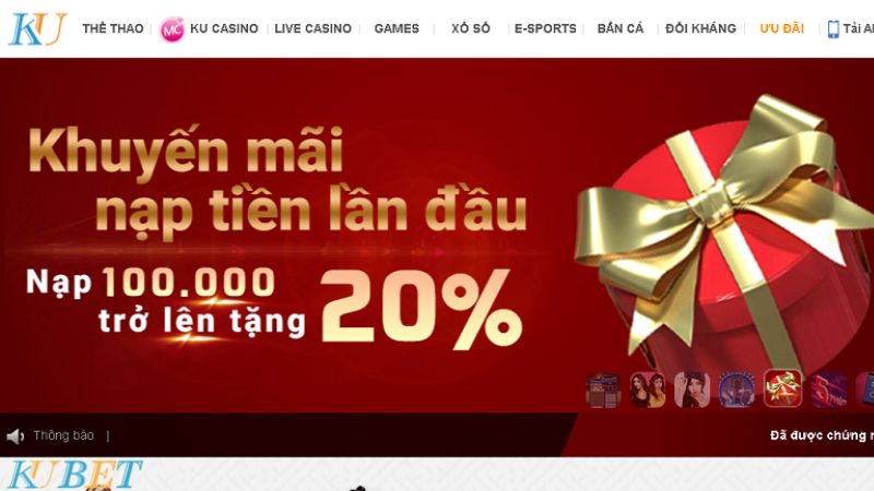 tài khoản Kubet