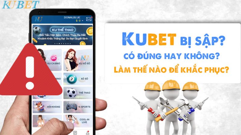 Kubet bị đánh sập