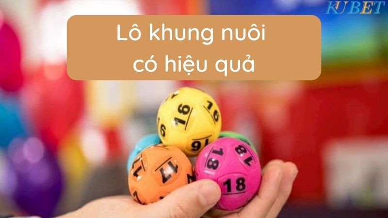 lô khung nuôi có hiệu quả