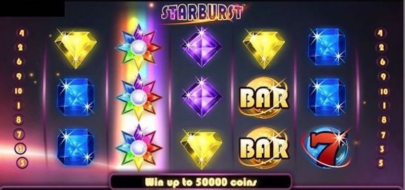 Cách chơi Starburst